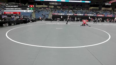 165 lbs Cons. Round 2 - Benjamen Mitchell, Simpson vs 12 Dylan Whitt, Grand View