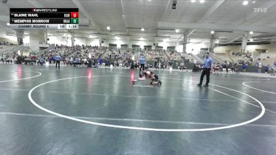 95 lbs Champ. Round 1 - Memphis Morrow, TN Wrestling Academy vs Blaine Wahl, Nashville Catholic Wrestling