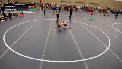 12U - 63 lbs Semis - Sully Samp, Fergus Falls vs Tannin Pike, Stillwater Area Wrestling