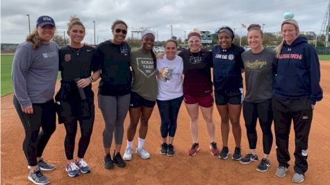 Practice With The Pros -- More Than Just Softball