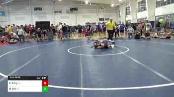 145-C lbs Consi Of 8 #1 - Ben King, WV vs Mason Hill, OH