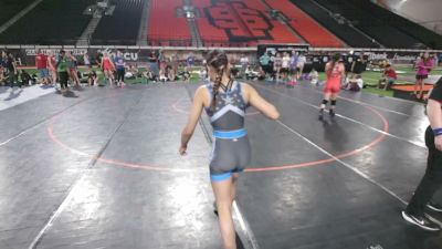 140 lbs Eliana White, Idaho 2 HS Girls vs Olivia Bravo, Utah 1 HS Girls