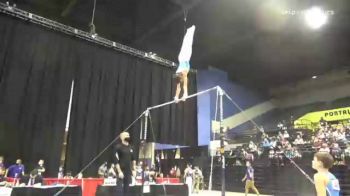 Trip Devine III - High Bar, Iron Cross - 2021 USA Gymnastics Development Program National Championships