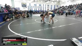 145 lbs Cons. Round 3 - Ava Harris, Cerritos vs Genesis Quintanar, Anaheim