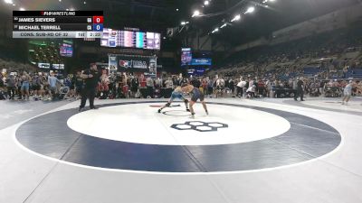144 lbs Cons. Sub-rd Of 32 - James Sievers, Georgia vs Michael Terrell, California
