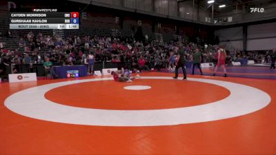 80kg Champ. Round 1 - Cayden Morrison, Edmonton Wrestling Club vs Gurshaan Kahlon, Guru Gobind Singh Wrestling Club