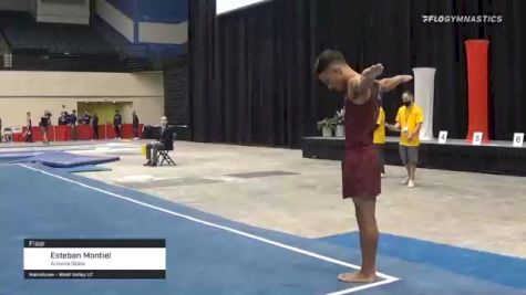 Esteban Montiel - Floor, Arizona State - 2021 Men's Collegiate GymACT Championships