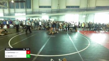 165 lbs Round Of 32 - Joseph Contreras, Pounders WC vs Noah Sandlin, Poway Elite