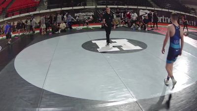 126 lbs Champ. Round 5 - Apker Graham, Oregon vs Tyler VanBebber, California