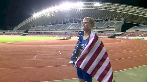 Men's 100m, Final - Boling 10.11 PR