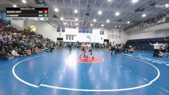 138 lbs Cons. Round 2 - Mason Huff, South vs LJ Hansen, Burns/Pine Bluffs