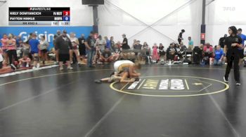 56 lbs Rr Rnd 6 - Kiely Domyancich, PA West White - W vs Payton Hinkle, MGW Monkey Business - W