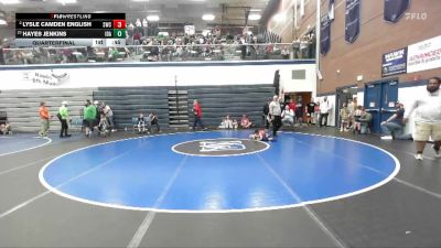 52 lbs Quarterfinal - Hayes Jenkins, Idaho vs Lysle Camden English, Suples Wrestling Club
