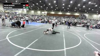78 lbs 3rd Place - Talon Jackson, Gold Rush Wrestling vs Bryan Odle, Greenwave Youth WC