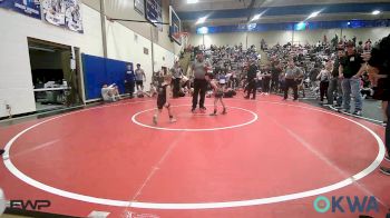 49 lbs 3rd Place - Jameson Mantle, Wagoner Takedown Club vs Theodore Mosby, Wyandotte Youth Wrestling
