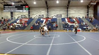 174 lbs Cons. Semi - Nathan Bukovich, Reinhardt University (ga) vs Sean Houston, Brewton-Parker (ga)