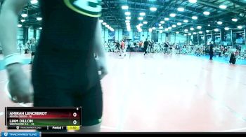 160 lbs Rd# 8- 12:30pm Saturday Final Pool - Liam Dillon, Westshore D.S. vs Amirah Lencrerot, Minion Green