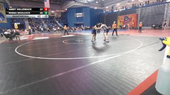 235 lbs Quarterfinal - Rhema Woolcock, Choate Rosemary Hall vs Abbey Hollenbach, Cumberland Valley