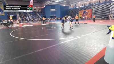 235 lbs Quarterfinal - Rhema Woolcock, Choate Rosemary Hall vs Abbey Hollenbach, Cumberland Valley