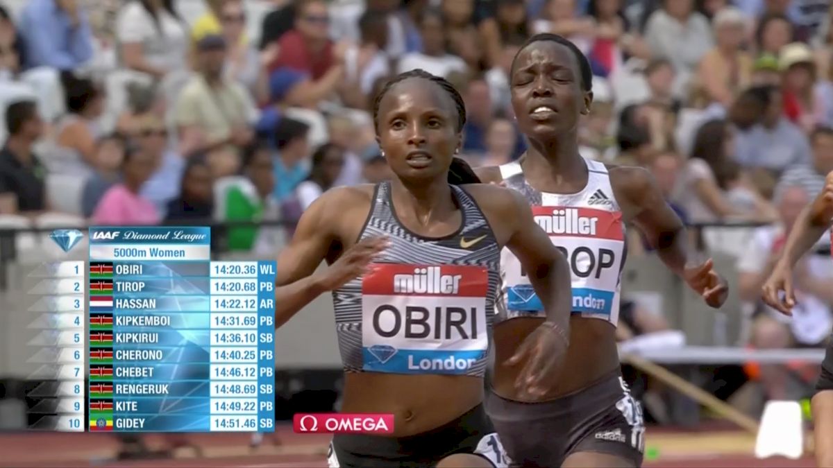 Day 2 London Diamond League Recap: Obiri Beats Hassan, Tefera Runs 3:49