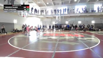 190 lbs Champ. Round 2 - Jeramiah Palmer, Sandpoint vs Drake Speelman, Coeur D`Alene High School