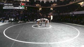 6A 190 lbs 1st Place Match - Asaiya Golphin, Cibolo Steele vs Wema Laktari, Lewisville Flower Mound