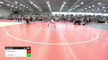 132 lbs Consi Of 16 #1 - Ariel Kumelos, WY vs Liberty Johnson, OH