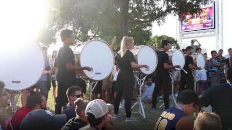 In The Lot: Bluecoats 2019 Battery @ DCI Southwestern Championship