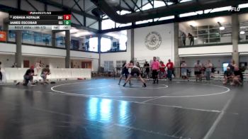 165-172 lbs 3rd Place Match - Joshua Kotalik, Sandwich Wrestling Club vs James Escobar, Bearcats