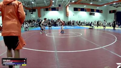 125 lbs Quarterfinal - Ryan Kelly, Viking Wrestling Club vs Carter Baker, Caliber Wrestling Academy