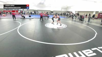 157 lbs Cons. Quarters - Logan Lopez vs James Newton-Busalacchi