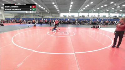 138 lbs 3rd Place - Jada Lawrence, SC vs Sophie Grunhuvd, ME