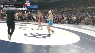 135 lbs Cons. Rd Of 32 - Kennedy Quinn, Pennsylvania vs Addyson Bowers, Iowa