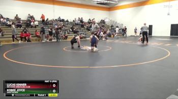 J-10 lbs Cons. Round 1 - Kobee Joyce, Unattached vs Lucas Kinner, Big Game Wrestling Club