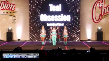 Evolution Cheer - Teal Obsession [2025 L6 Limited Coed - XSmall Day 2] 2025 Champion Cheer and Dance Grand Nationals