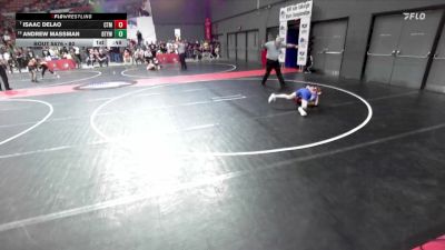 80 lbs Cons. Round 5 - Isaac Delao, Racine Area Wrestling Inc. vs Andrew Massman, Blair Taylor Youth Wrestling