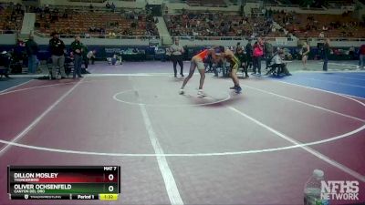 D2-150 lbs Champ. Round 1 - Oliver Ochsenfeld, Canyon Del Oro vs Dillon Mosley, Thunderbird