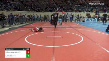 49 lbs Prelims - Ryker RomanNose, Hinton vs Ellis Ousley, Tulsa McClain Pin-King All Stars