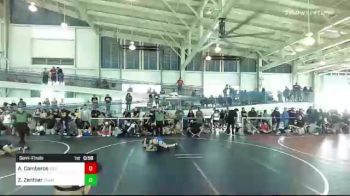 100 lbs Semifinal - Andres Camberos, So Cal Grappling vs Zayden Zentner, Team So Cal