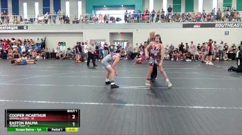 100 lbs Round 1 (6 Team) - Cooper McArthur, Georgia United vs Easton Balma, Xtreme Team