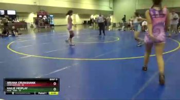 130 lbs Round 3 (6 Team) - Ariana Cruikshank, Head Hunters vs Hailie Misplay, MXW - RAW