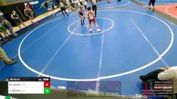 110 lbs Rr Rnd 2 - Miles Romo, Choctaw Ironman Youth Wrestling vs Jarrison Moore, Standfast