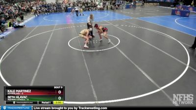 120 lbs Finals (8 Team) - Kale Martinez, Sutherland vs Seth Hlavac, Aquinas Catholic