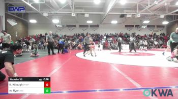 58 lbs Round Of 16 - Ruger Killough, Beggs Youth Wrestling Program vs Miko Flynn, Sallisaw Takedown Club