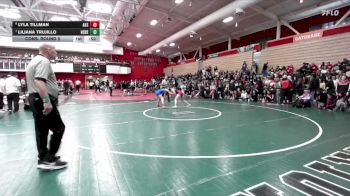 110 lbs Cons. Round 5 - Lyla Tillman, American vs Liliana Trujillo, Heritage (Brentwood)