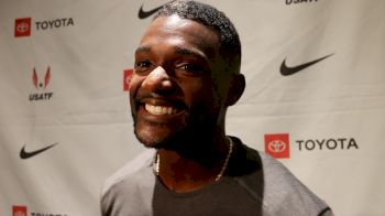 Justin Gatlin Not Sure If He Will Run All Three Rounds At USAs