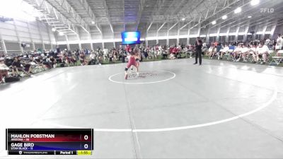 144 lbs Round 4 (6 Team) - Mahlon Pobstman, Arizona vs Gage Bird, Utah Black