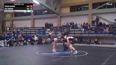 126 lbs Kai Teeter, Thunder Basin High School vs Taten Adams, Sturgis Brown