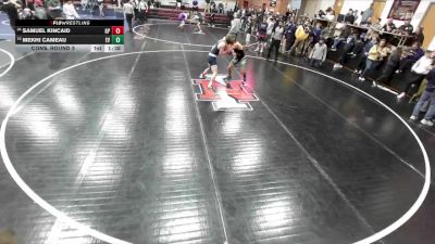 157 lbs Cons. Round 3 - Samuel Kincaid, Gonzaga Prep vs Mekhi Cameau, East Valley