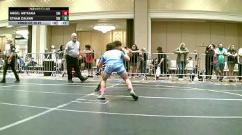 132 lbs Consi Of 32 #1 - Angel Arteaga, 208 Spartans vs Ethan Calvan, Too Much Mana